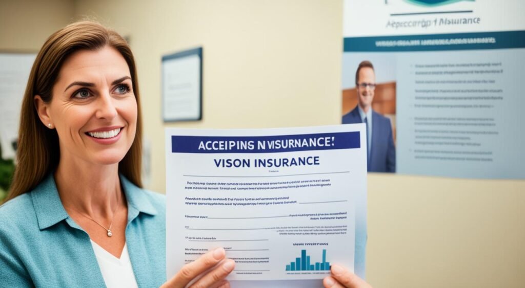 Enrolling in vision insurance