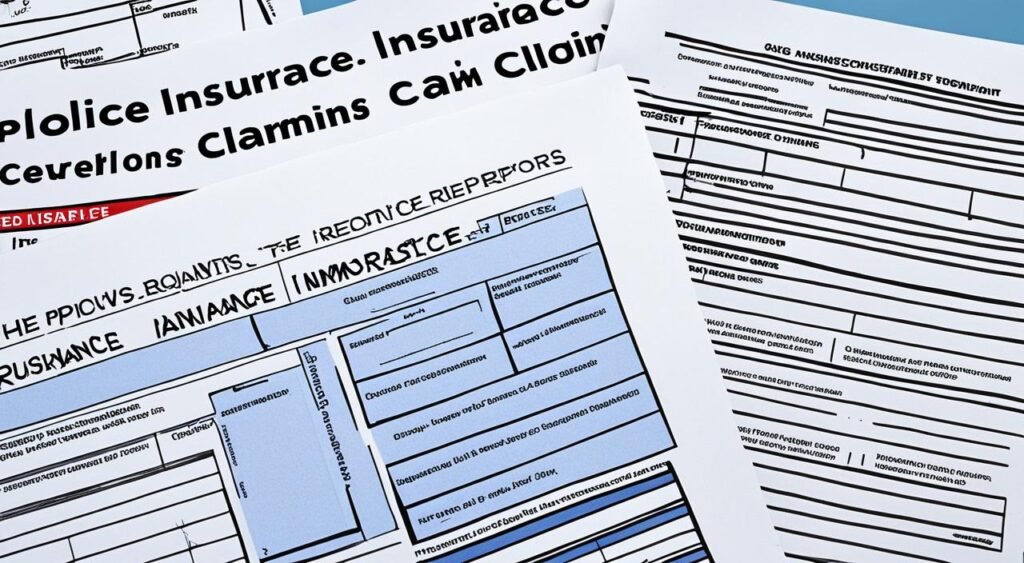 documents needed for insurance claim