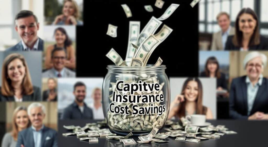 Captive insurance cost savings