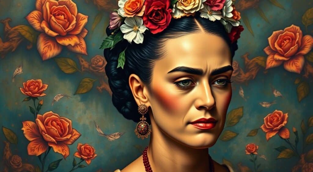 Frida Kahlo self-portrait