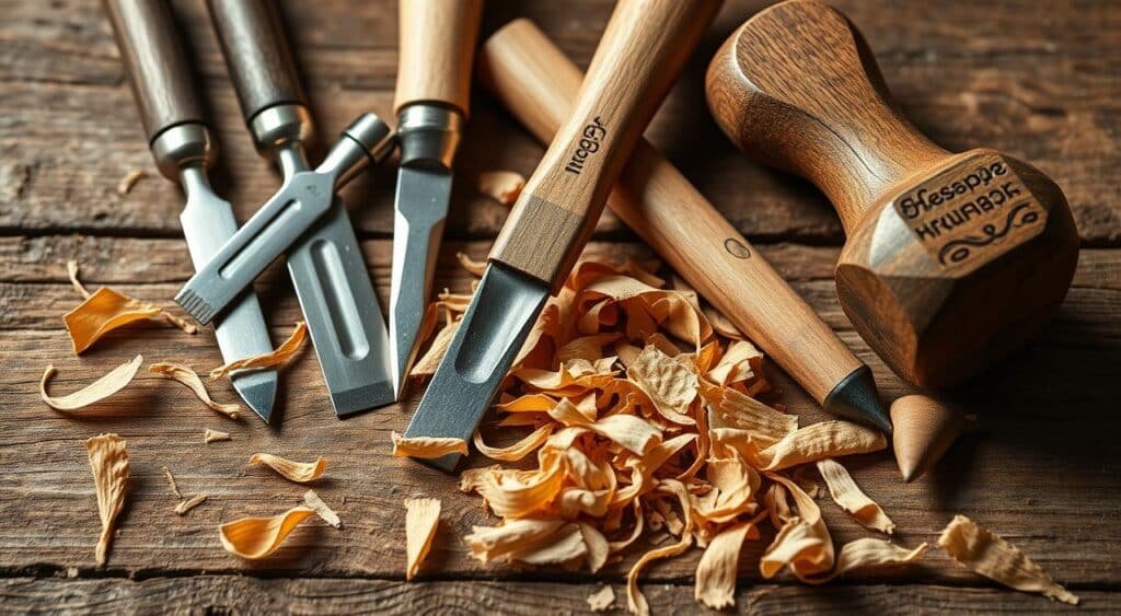 wood carving tools